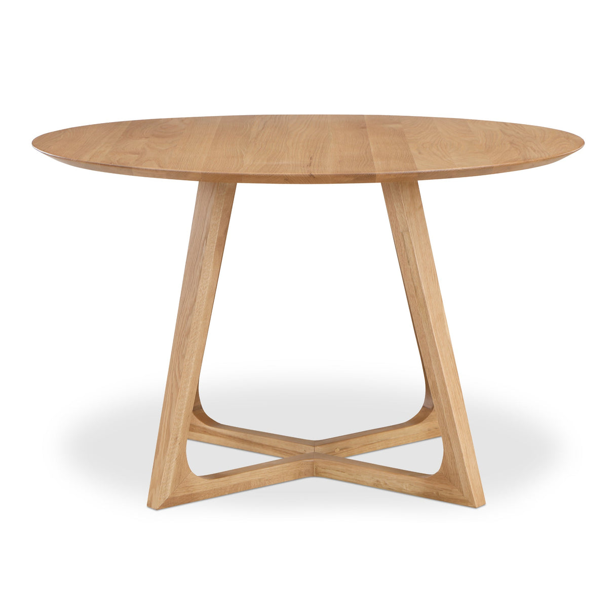 Godenza Oak Round Dining Table by Moe's Home at Eve Furniture