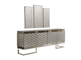 Gokce Diningroom (Consol With Mirror & Dining Table & 6 Dining Chair)