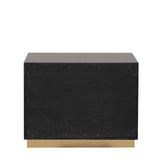 Goldsberg Black/Gold Nightstand by Furniture of America at Eve Furniture