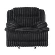 Goodland Black Glider Reclining Chair by Homelegance at Eve Furniture