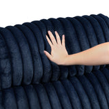 Goodland Blue Double Reclining Sofa by Homelegance at Eve Furniture