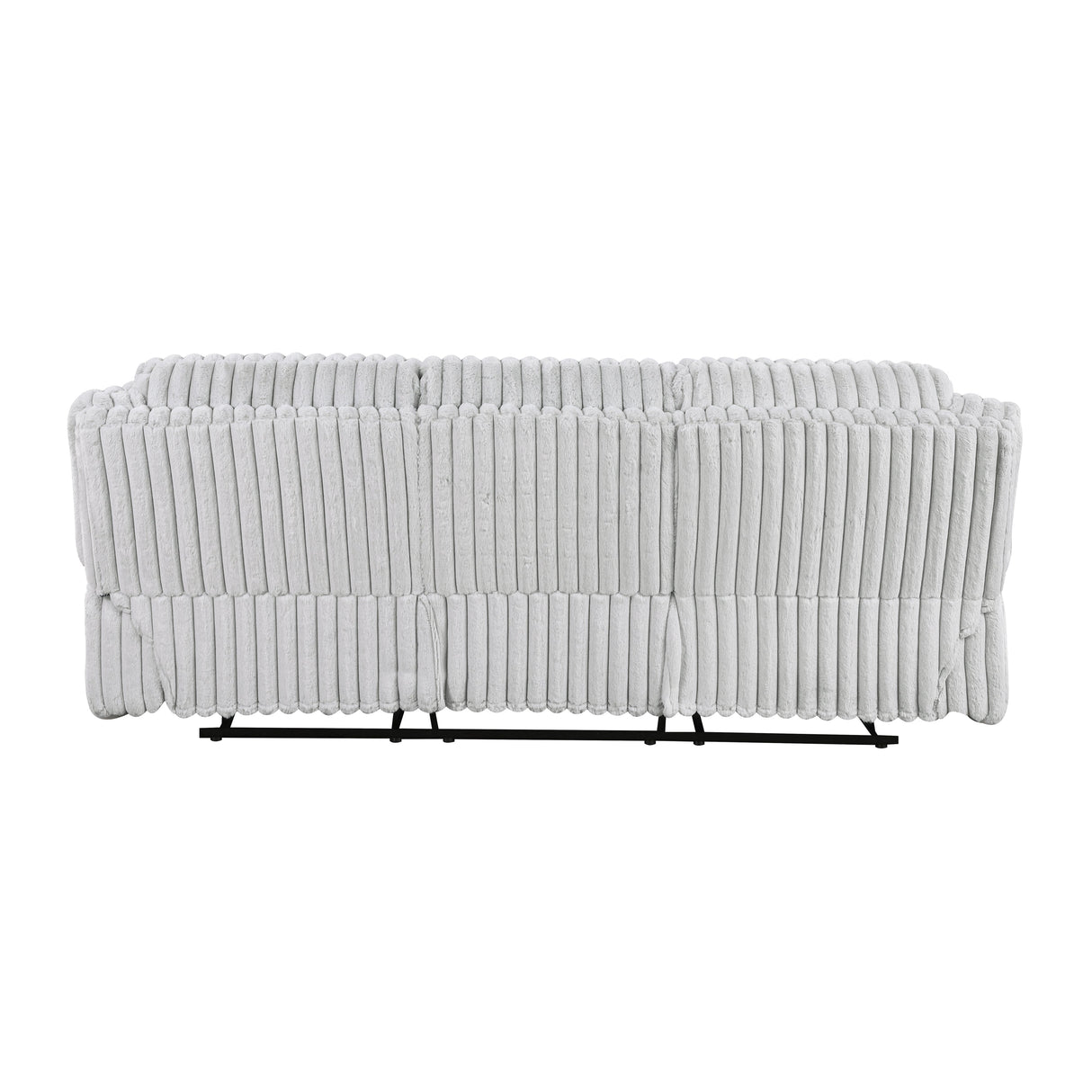 Goodland Gray Double Reclining Sofa by Homelegance at Eve Furniture