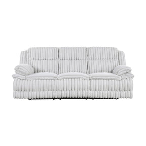 Goodland Gray Double Reclining Sofa by Homelegance at Eve Furniture