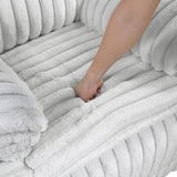 Goodland Gray Glider Reclining Chair by Homelegance at Eve Furniture