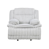 Goodland Gray Glider Reclining Chair by Homelegance at Eve Furniture