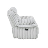 Goodland Gray Glider Reclining Chair by Homelegance at Eve Furniture