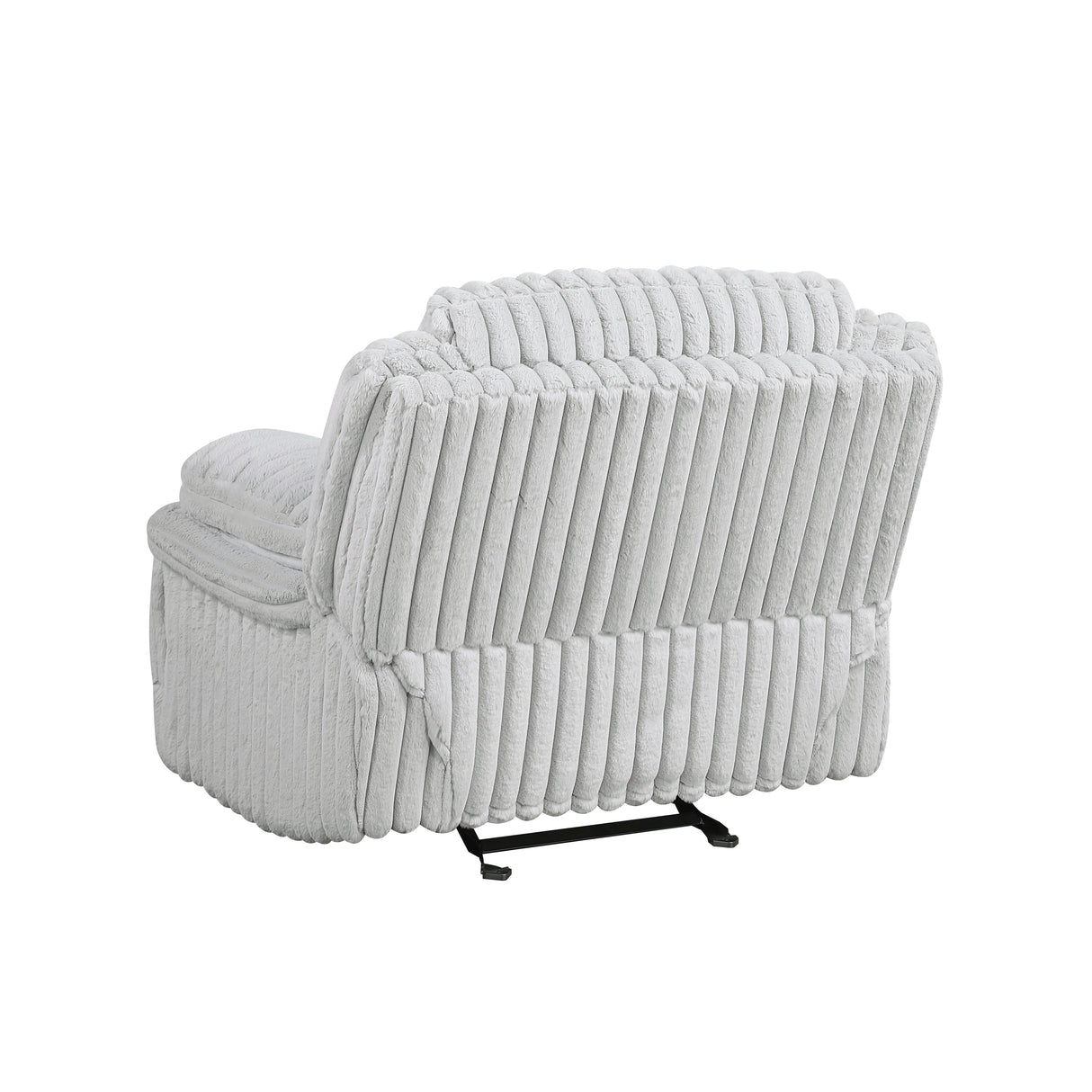 Goodland Gray Glider Reclining Chair by Homelegance at Eve Furniture