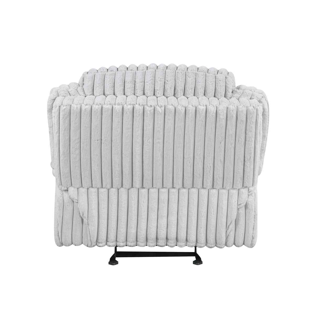 Goodland Gray Glider Reclining Chair by Homelegance at Eve Furniture