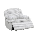 Goodland Gray Glider Reclining Chair by Homelegance at Eve Furniture