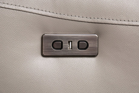 Gorgius Light Gray Power Sofa by Furniture of America at Eve Furniture