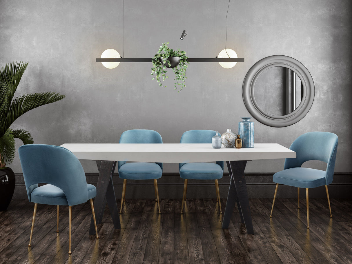 Swell Velvet Dining Chair by TOV Furniture at Eve Furniture