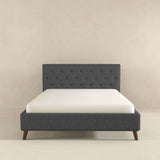 Graceville King Fabric Platform Bed by Ashcroft Imports at Eve Furniture