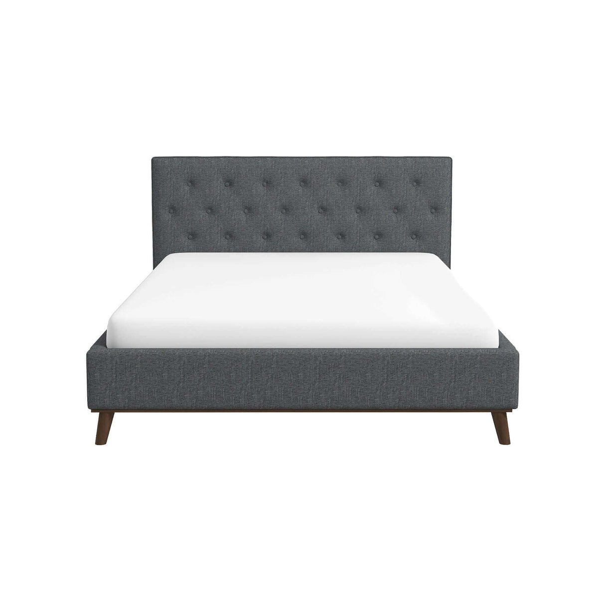 Graceville King Fabric Platform Bed by Ashcroft Imports at Eve Furniture