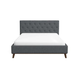 Graceville King Fabric Platform Bed by Ashcroft Imports at Eve Furniture