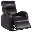 Grant Brown Upholstered Power Recliner Chair by Coaster at Eve Furniture