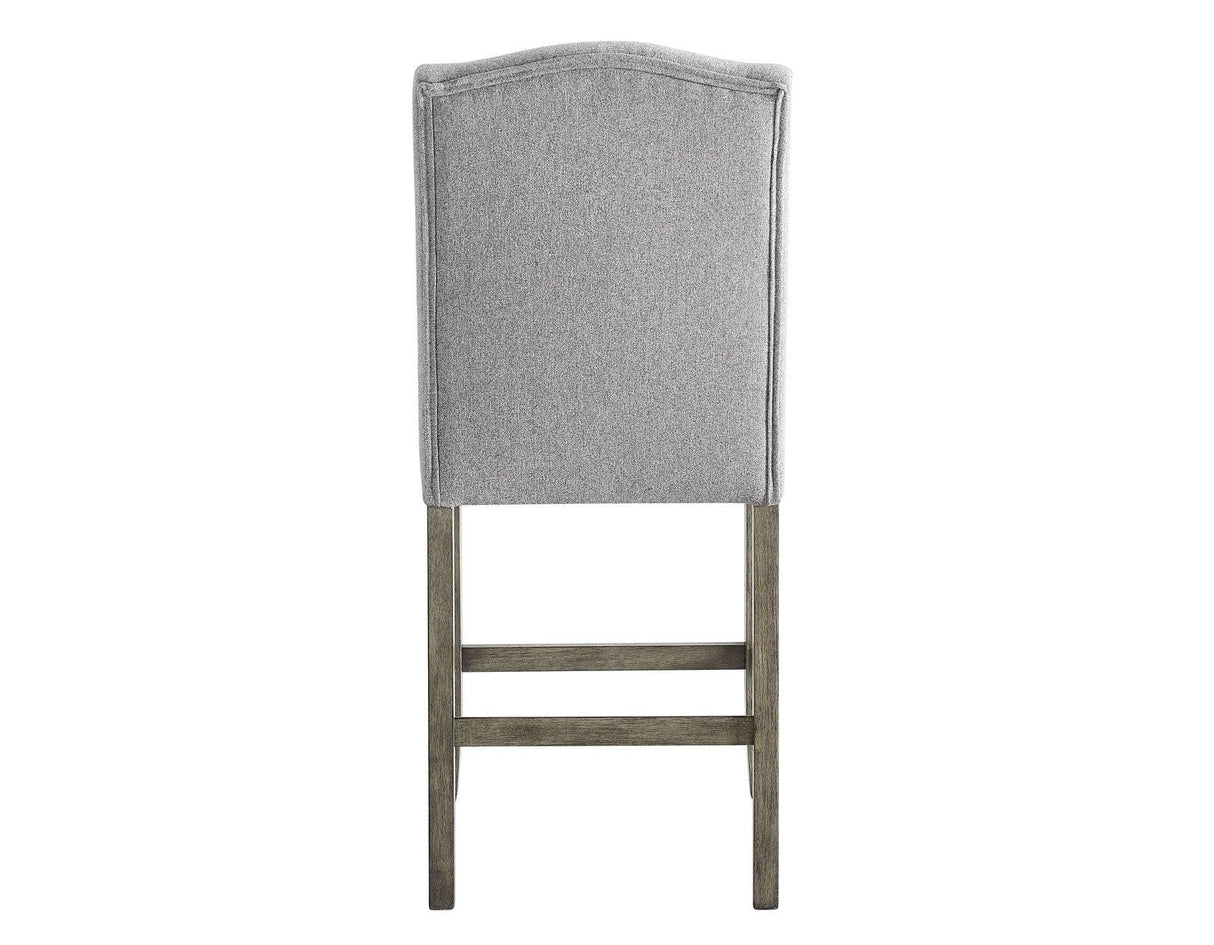 Grayson 24″ Counter Stool, Upholstered, Set of 2 by Steve Silver at Eve Furniture