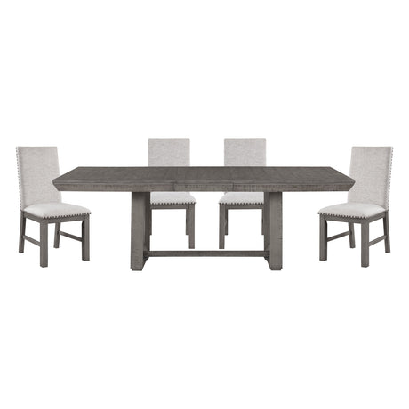 Gresham Gray Dining Set by Homelegance at Eve Furniture