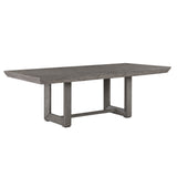 Gresham Gray Dining Table by Homelegance at Eve Furniture