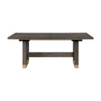 Griffin Brown Extendable Dining Table by Homelegance at Eve Furniture