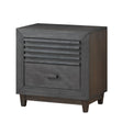 Griffin Charcoal Brown Night Stand by Furniture of America at Eve Furniture