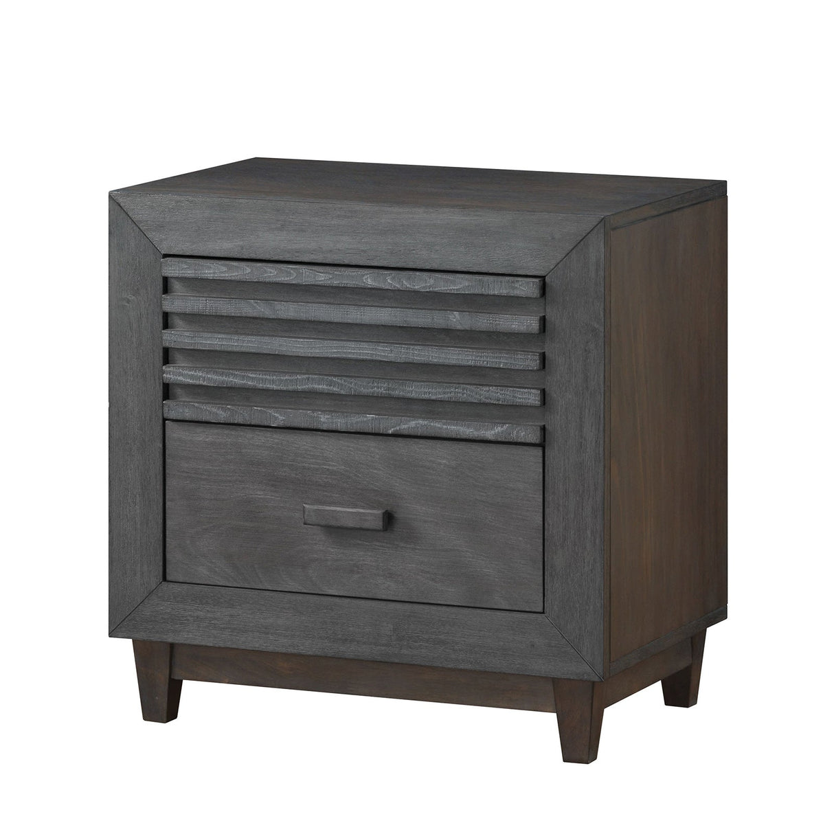 Griffin Charcoal Brown Night Stand by Furniture of America at Eve Furniture