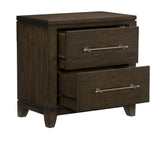 Griggs Dark Brown Panel Bedroom Set by Homelegance at Eve Furniture