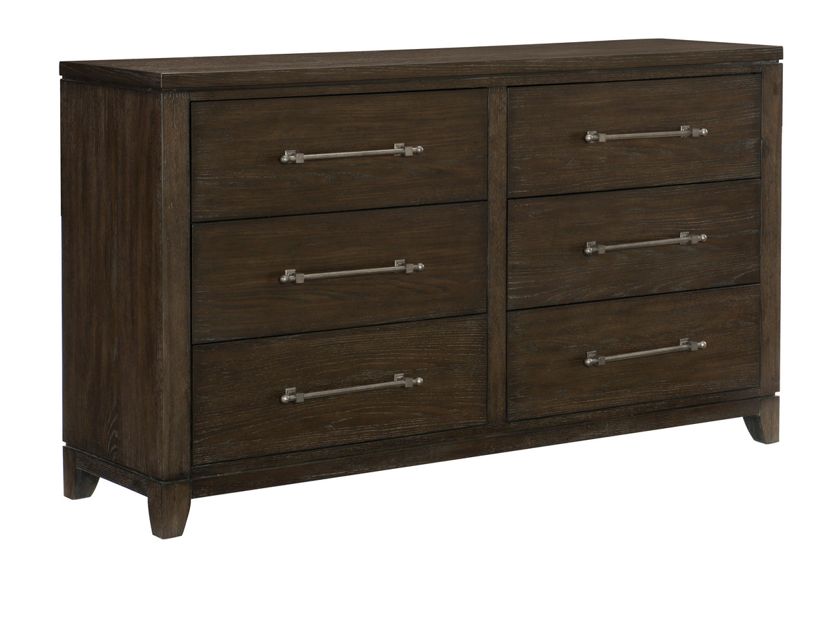 Griggs Dark Brown Panel Bedroom Set by Homelegance at Eve Furniture