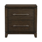 Griggs Dark Brown Panel Bedroom Set by Homelegance at Eve Furniture