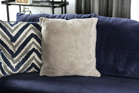 Griswold Sectional In Navy by Furniture of America at Eve Furniture