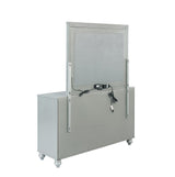 Gunnison Silver Metallic 6-Drawer Dresser by Coaster at Eve Furniture