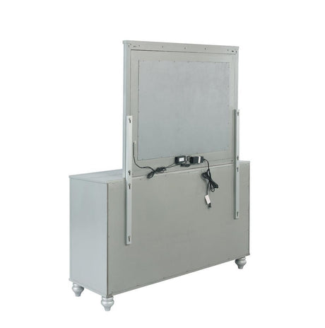 Gunnison Silver Metallic 6-Drawer Dresser by Coaster at Eve Furniture