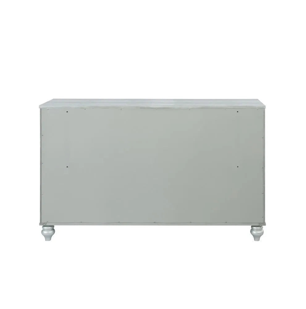 Gunnison Silver Metallic 6-Drawer Dresser by Coaster at Eve Furniture