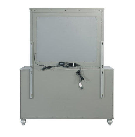 Gunnison Silver Metallic 6-Drawer Dresser by Coaster at Eve Furniture