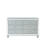 Gunnison Silver Metallic 6-Drawer Dresser by Coaster at Eve Furniture