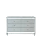 Gunnison Silver Metallic 6-Drawer Dresser by Coaster at Eve Furniture