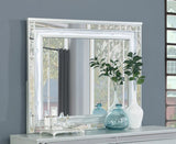 Gunnison Silver Metallic Dresser Mirror with LED Lighting by Coaster at Eve Furniture