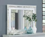 Gunnison Silver Metallic Dresser Mirror with LED Lighting by Coaster at Eve Furniture