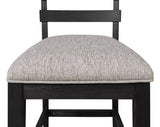 Guthrie Charcoal Counter Height Chair, Set of 2 by Crown Mark at Eve Furniture