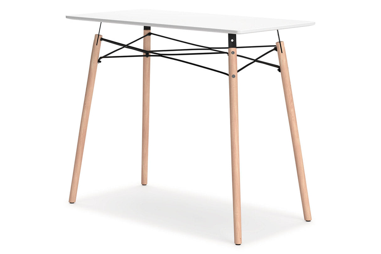 Jaspeni White/Natural Home Office Desk