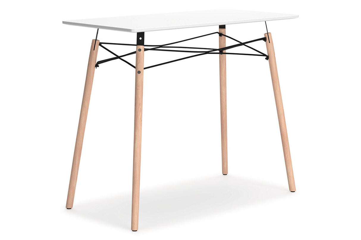 Jaspeni White/Natural Home Office Desk