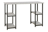 Lazabon Gray/Black 48" Home Office Desk