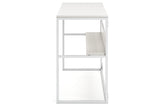 Deznee White Home Office Desk