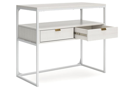 Deznee White Credenza