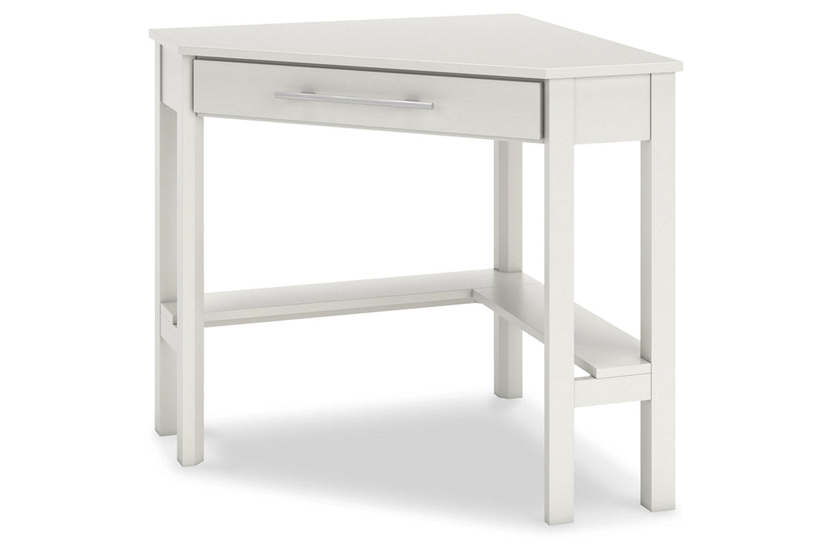 Grannen White Home Office Corner Desk