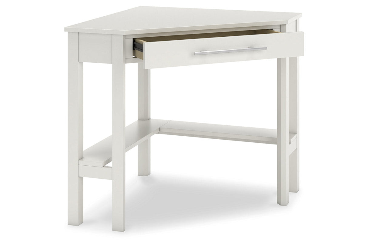 Grannen White Home Office Corner Desk