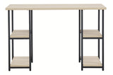 Waylowe Natural/Black 48" Home Office Desk