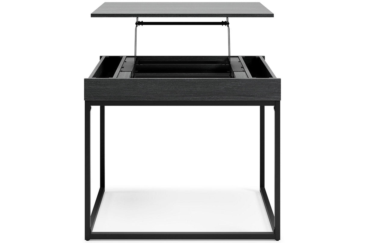 Yarlow Black 36" Home Office Desk