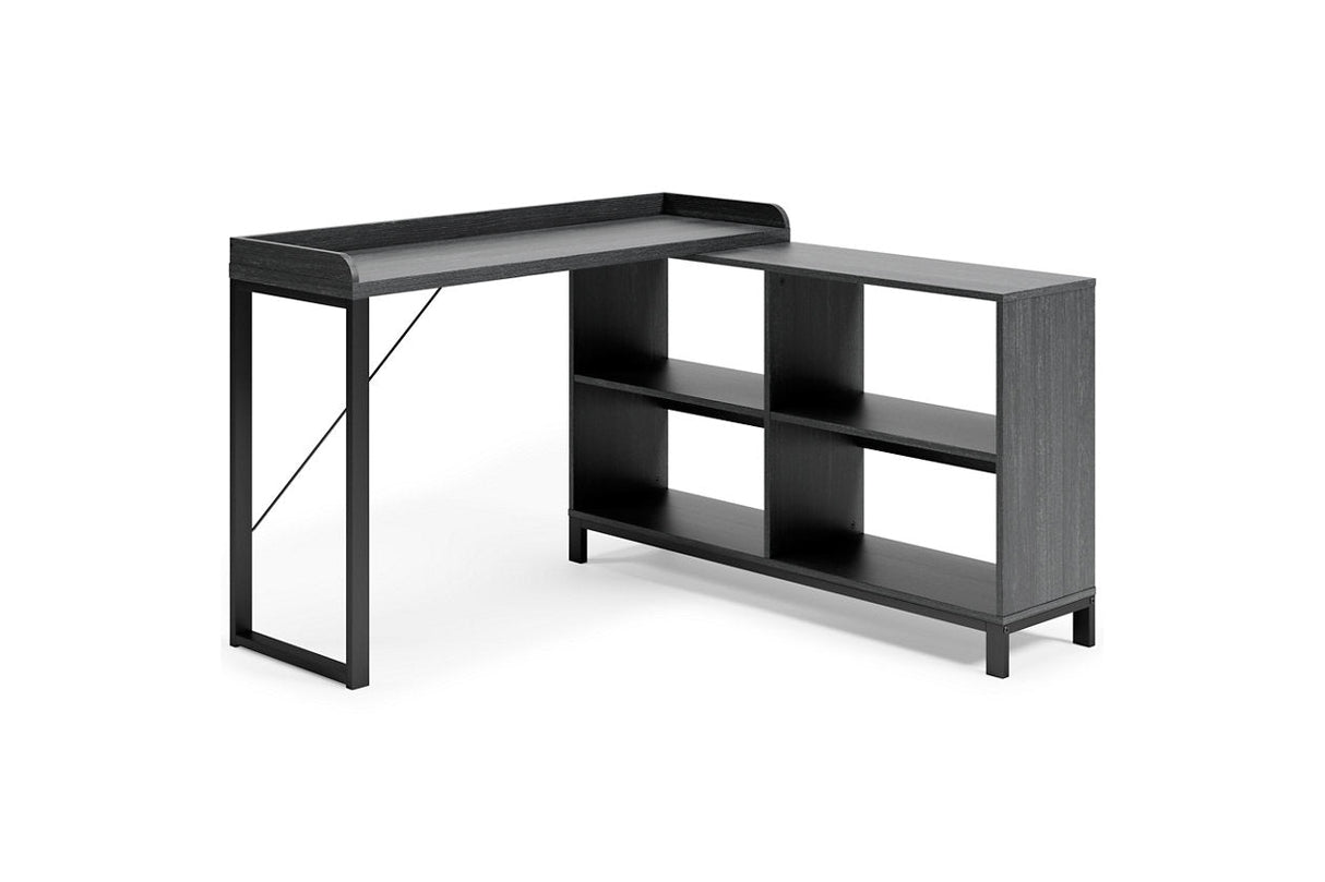 Yarlow Black Home Office L-Desk