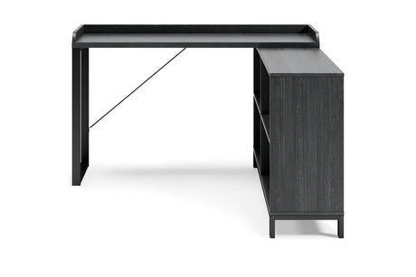 Yarlow Black Home Office L-Desk