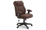 Corbindale Brown/Black Home Office Chair